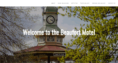 Desktop Screenshot of beaufortmotel.com